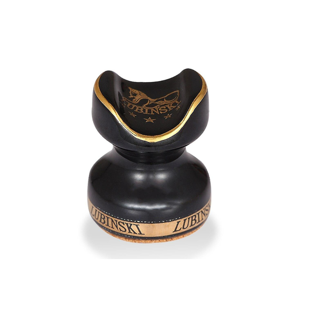 Cigar Ashtray Holder Portable Ceramic Cigar Holder Stand Pocket Mini Black