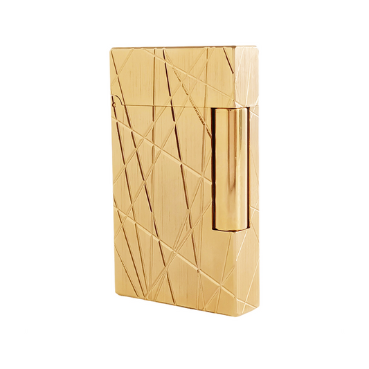S.T. DUPONT High Quality Dupont Cigar Lighter Cigarette Gas Lighters Brass Engraved Special Edition