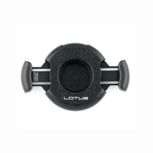 Lotus Meteor Round 64 RG Cigar Cutter Cigar Scissor Double Edge Semi Automatic - Black
