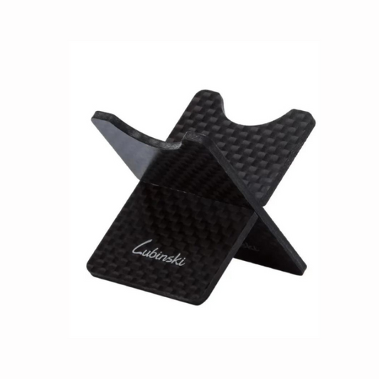 Lubinski Cigar Holder Stand Travel Pocket Size Premium Quality  - Black