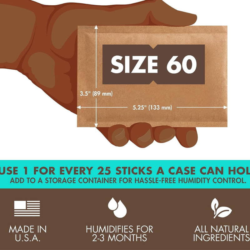 Boveda 72% Two-Way Humidity Control Pack For Storing – Single