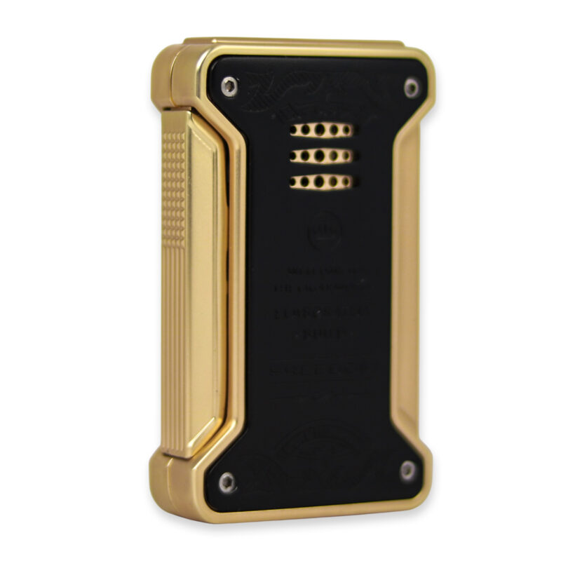 Jifeng New Cigar Lighter Torch Gas Refillable Windproof Lighter Jet Flame Black