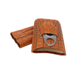 Leather Cigar Case with cutter