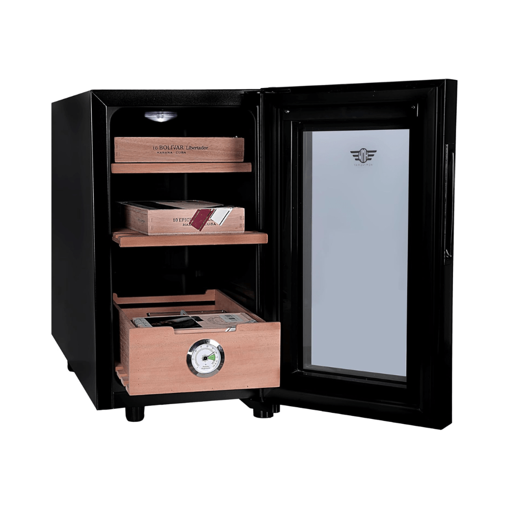 Hemingway Electric Cigar Humidor Cabinet With Hygrometer Thermo Electric Cigar Humidor - Image 2