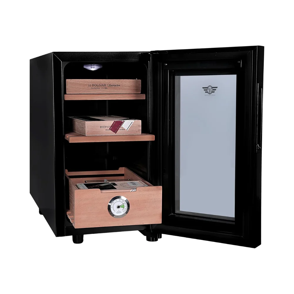 Hemingway Electric Cigar Humidor Cabinet With Hygrometer Thermo Electric Cigar Humidor - Image 2