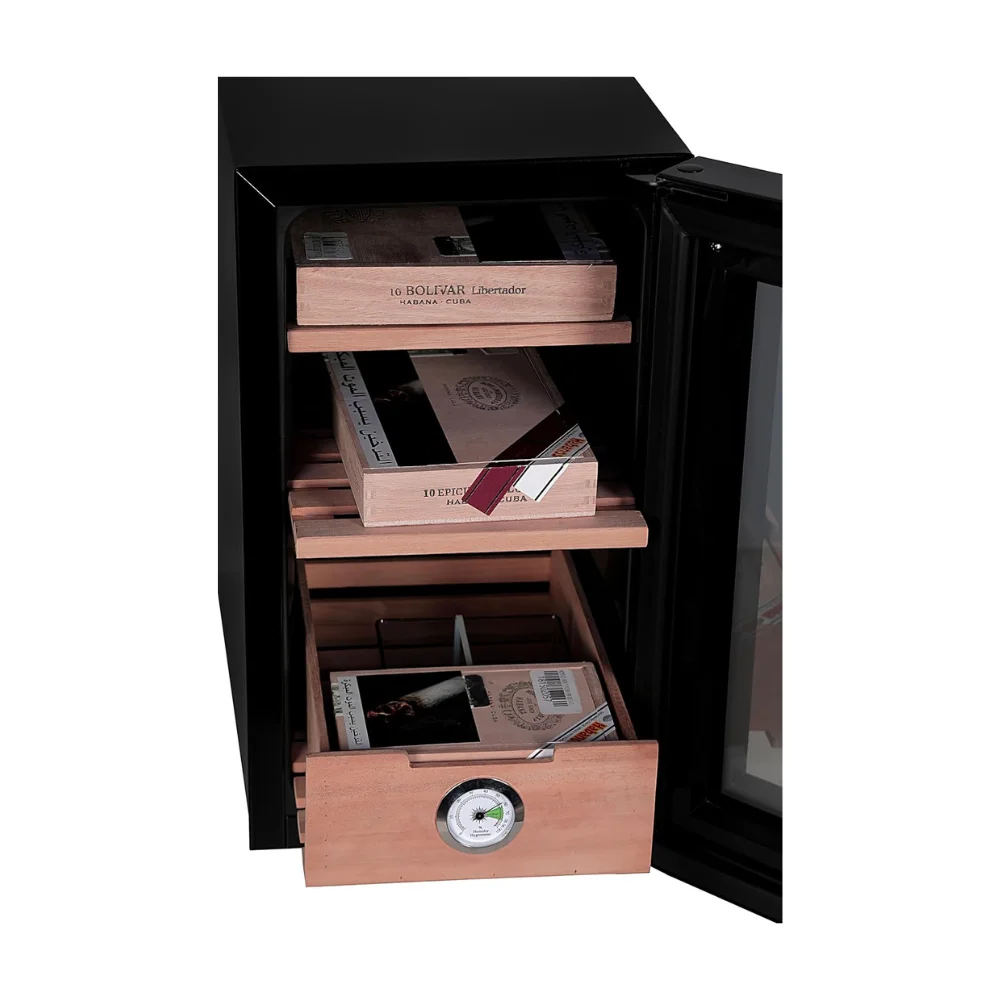Hemingway Electric Cigar Humidor Cabinet With Hygrometer Thermo Electric Cigar Humidor - Image 6