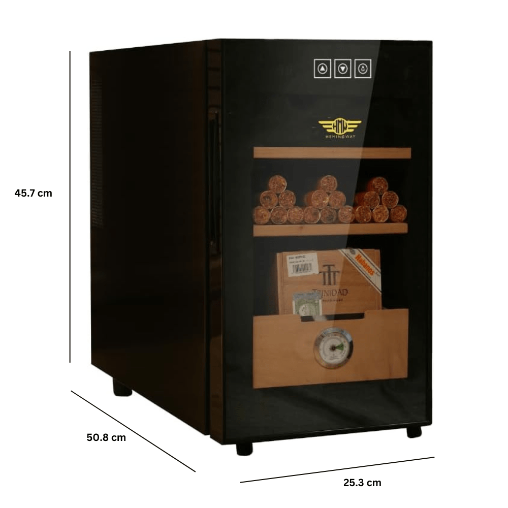 Hemingway Electric Cigar Humidor Cabinet With Hygrometer Thermo Electric Cigar Humidor - Image 4