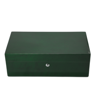 Cigar Box Green Cedar Wood