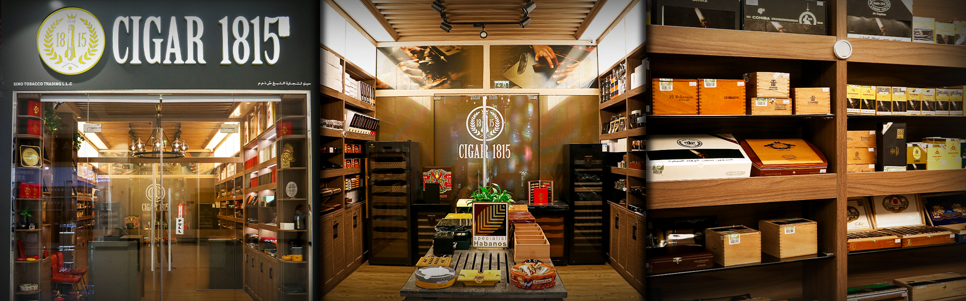 Cigar 1815 shop photo banner