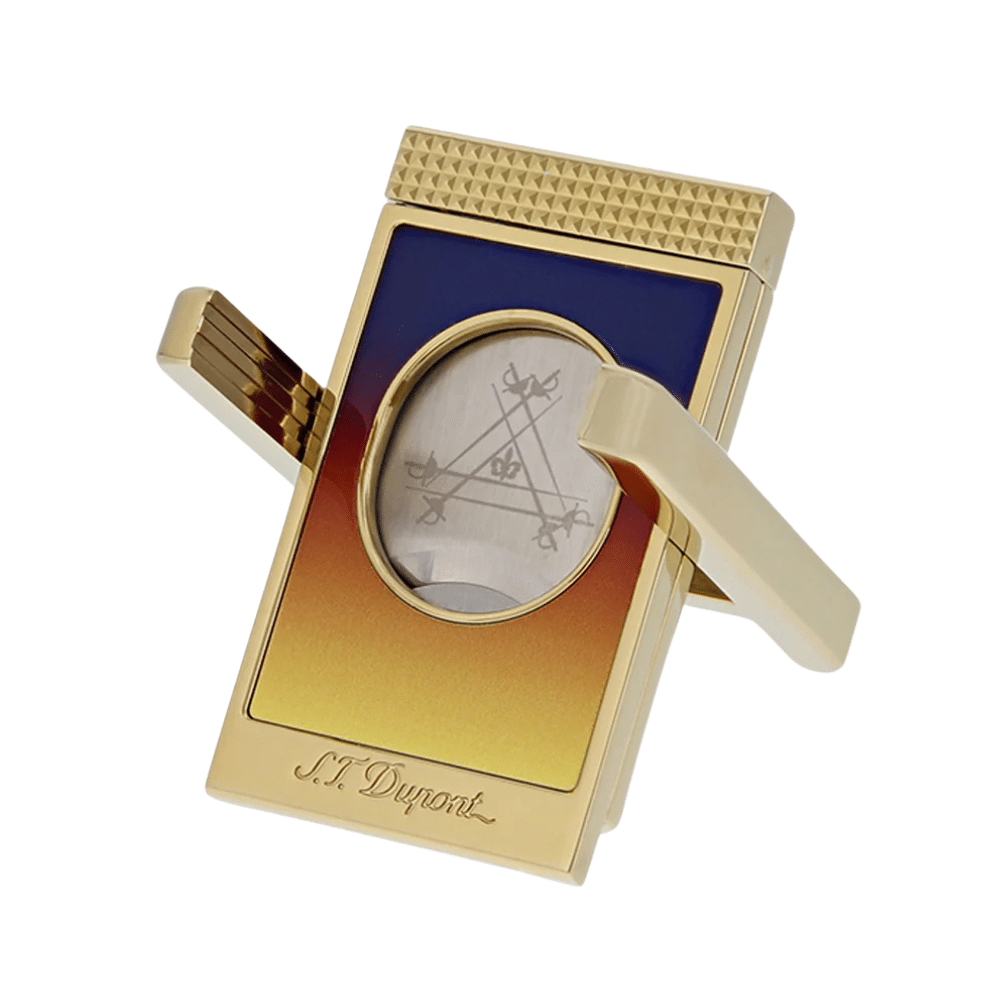 S.T. Dupont Cigar-cutter Montecristo l'Aurore Violet Luxury Cigar Cutter