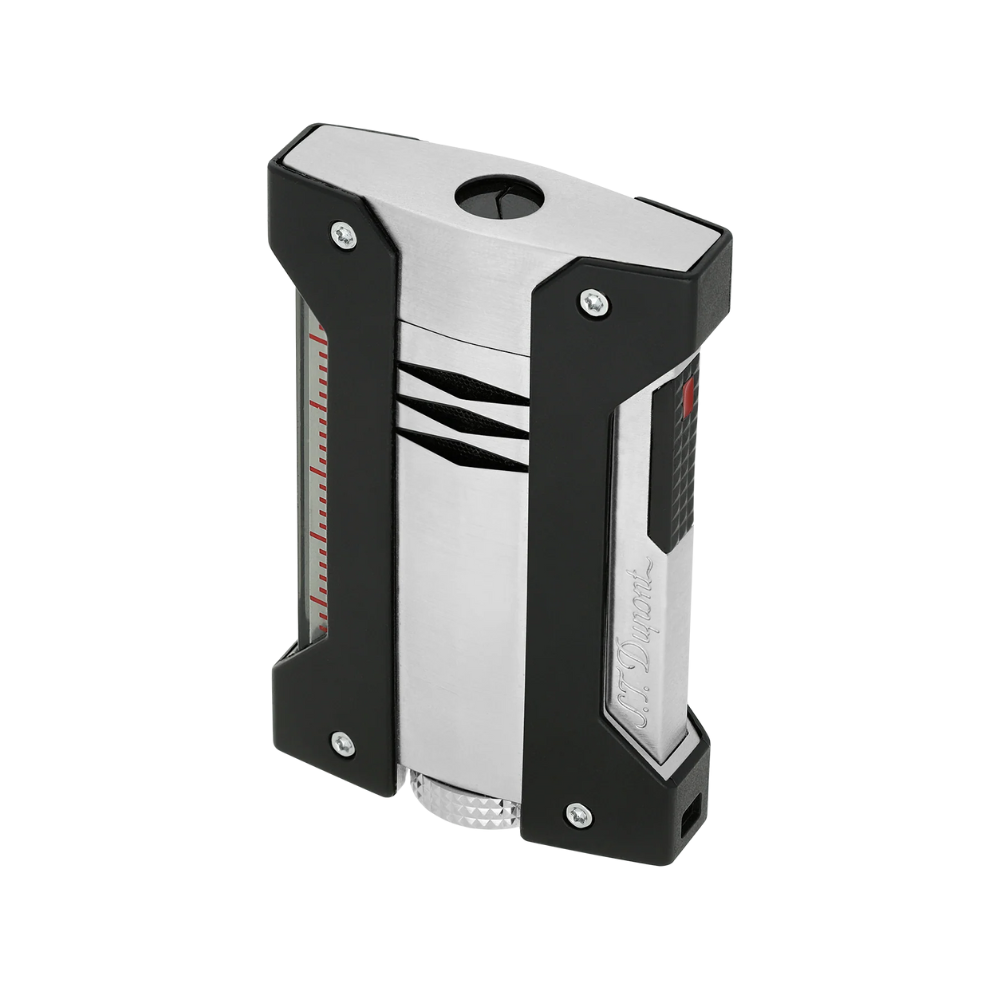 S.T. Dupont Defi XXtreme Lighter – Chrome & Silver Finish - Image 4