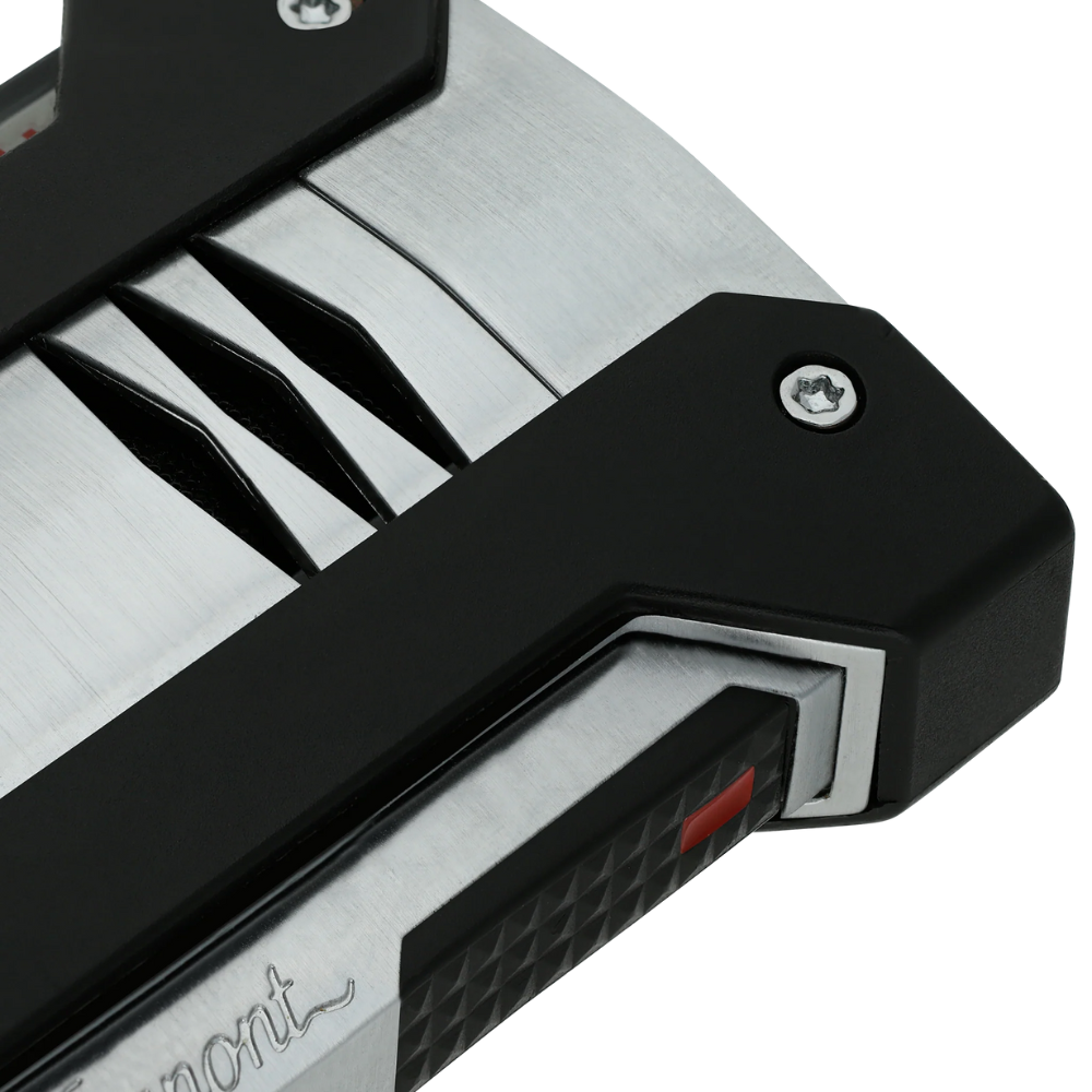 S.T. Dupont Defi XXtreme Lighter – Chrome & Silver Finish - Image 5