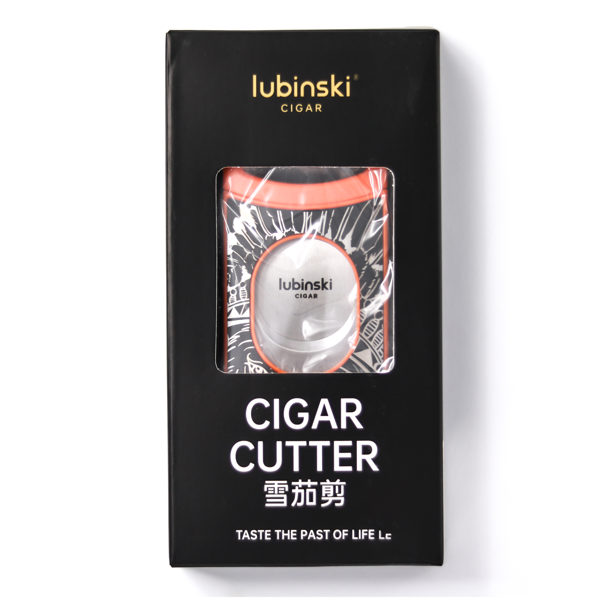 Stainless Steel Pocket Cigar Cutter V- cut cigar  Double Blades With Cigar Stand Gift Box - Image 6