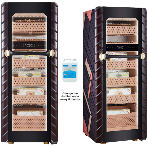 Afidano C5 Electric Cigar Humidor – 1400 Cigars, Fingerprint Lock, App Control - Image 4