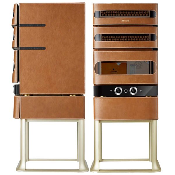 Afidano L3 Electric Cigar Humidor – 250 Cigars, Leather Finish, Humidity & Temperature Control - Image 5