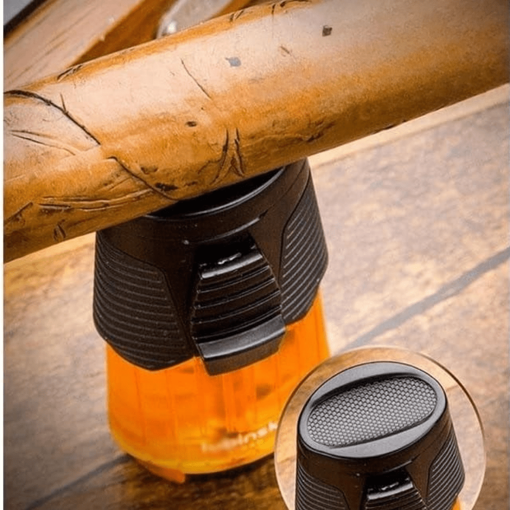 Cigar Torch Lighter with Cigar Holde Refillable Butane Torch Windproof Design Green Cigar Lighter - Image 2