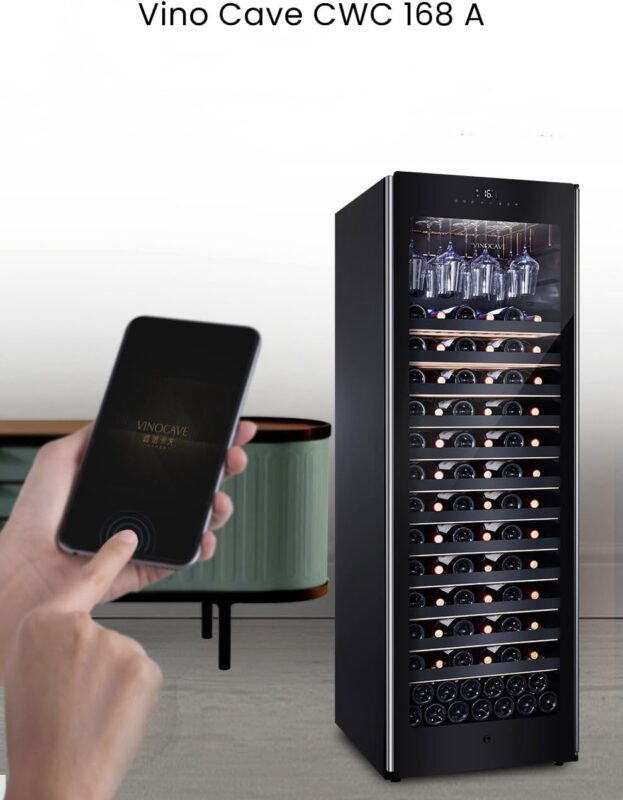 Vinocave 168A Wine Fridge | Precision Cooling with Touch Control