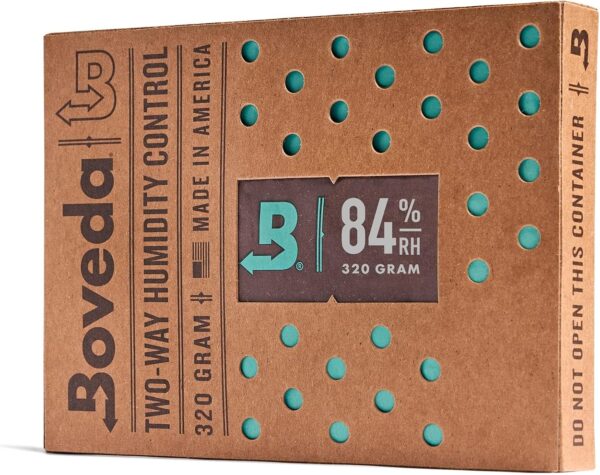 Boveda For Seasoning Two-Way Humdity Control Pack – 84% RH to Season Climate-Controlled Cabinets & Electric Coolers – Size 320 – Single – Individually Wrapped Seasoning Packet - Image 3