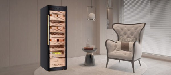 Afidano B6 (1200-1500) Count Electric Cigar Humidor: Ultimate Steel Cabinet with Smart Climate Control - Image 6