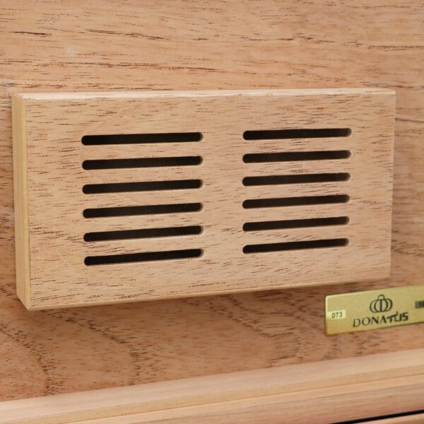 DONATUS Luxury Dark Green Desktop Cigar Humidor – 200 Cigar Capacity, Premium Quality with Hygrometer inbuild & Key Lock | Perfect Gift for Cigar Enthusiasts - Image 6