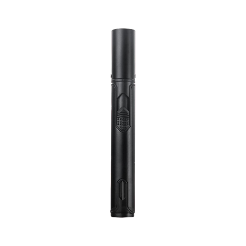 Windproof Torch Flame Lighter – Refillable Butane, Adjustable Blue Flame, Premium Metal Design (Gas Not Included)