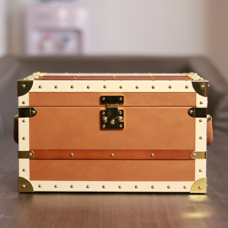 Luxury Cigar Humidor Treasurer Brown