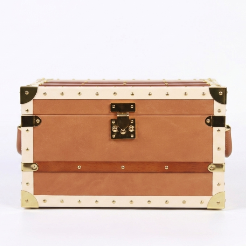 Luxury Cigar Humidor Treasurer Brown