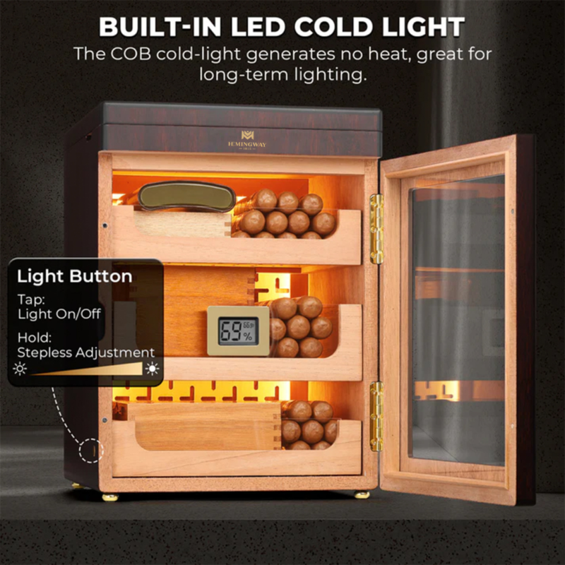 Hemingway Classic Humidor Cabinet Pro