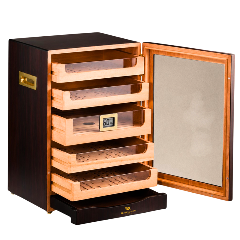 Hemingway Classic Humidor Cabinet Luxu