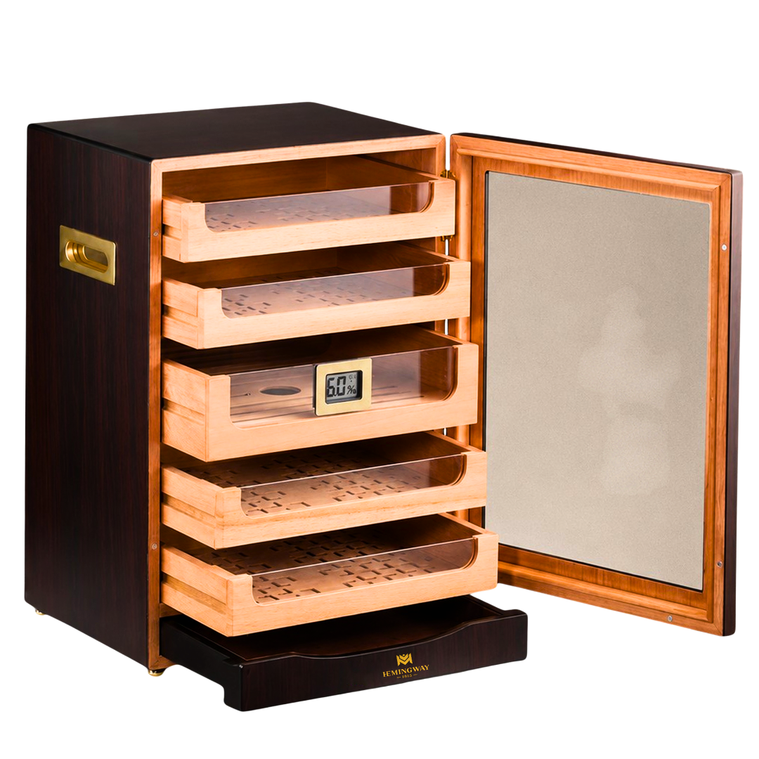 Hemingway Classic Humidor Cabinet Luxu